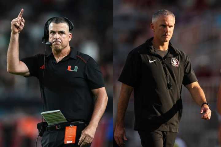 Florida Governor Has Clear Preference Between FSU & Miami for Biggest In-State Clash in Years Mario Cristobal's Miami beat Florida 26-7, but their biggest test lies ahead against FSU in the battle bet