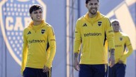 Paredes se bajó del avión y fue al entrenamiento de Boca