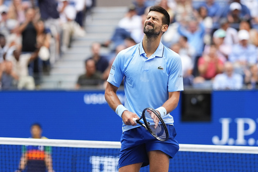Photos: From violin mimics to victory fists, Djokovic steals the show