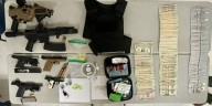 Man arrested after deputies discover drugs, guns and explosive during search warrant