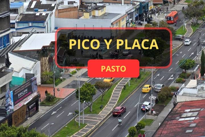 Atención conductores: Este es el pico y placa para esta semana en Pasto