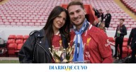 Alexis Mac Allister y Ailén Cova se convirtieron en padres: la tierna foto de “Alaia”
