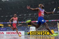 Men’s 4x100-metre relay team wins silver medal at world athletics championships