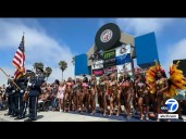 Rapper Lil Jon competes at Labor Day Muscle Beach Championships in Venice