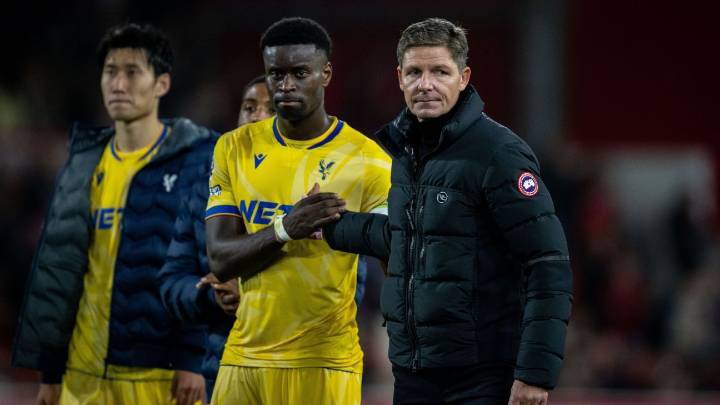Glasner: 'Never threatened' to quit Palace over Guéhi transfer
