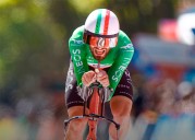 Filippo Ganna, vencedor de la 18ª etapa de la Vuelta a España