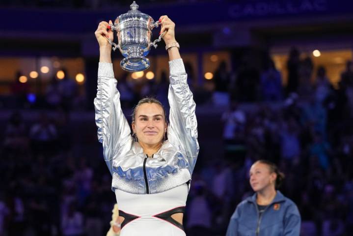 US Open: Aryna Sabalenka claims 2nd consecutive title