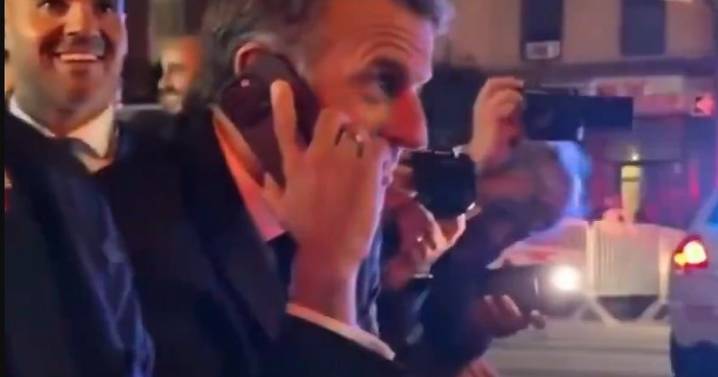 World 'I am waiting': Macron calls Trump after cops stop him on street