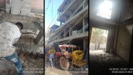 Pune: PMC Demolishes 5,500 Sq Ft Of  Illegal Constructions In Kondhwa Khurd and Budruk 