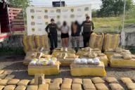 Una pareja cae con más de 680 mil dosis de marihuana en la vía La Fortuna