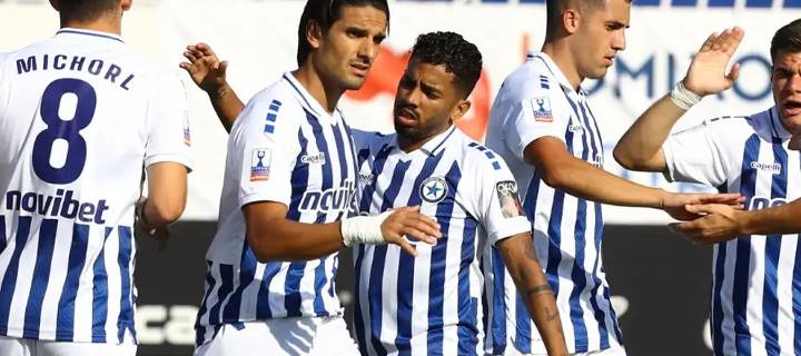 Brayan Palmezano anotó en la Copa de Grecia