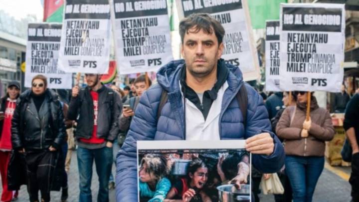 Persecución de Jorge Macri al docente Puy por pronunciarse contra el genocidio en Palestina