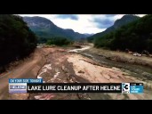 Lake Lure cleanup after Helene
