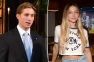 'Outer Banks' actress Madelyn Cline packs on the PDA with Prince Constantine