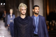 Giorgio Armani unveils late designer's last collection