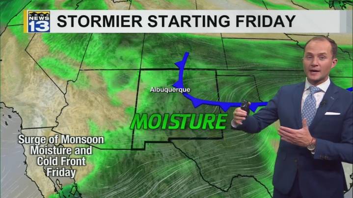 Isolated storms continue with warmer temperatures