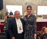 Geraldine Ponce presente en el informe del gobernador Miguel Ángel Navarro
