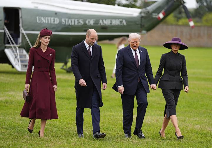 Trump calls Kate Middleton ‘beautiful’ during Royal welcome at Windsor