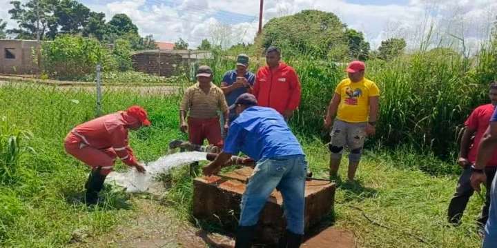 Reactivan pozo de agua en el sector Arnoldo Gabaldón de Santa Bárbara