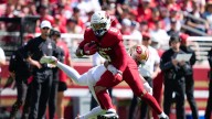 James Conner exits Arizona Cardinals-49ers game with injury