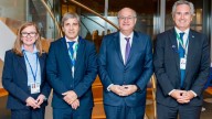 Milei y Caputo se reúnen con el titular del BID en medio de la suba del dólar tras las elecciones en PBA
