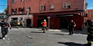 Varias personas heridas tras explosión en un bar de Madrid
