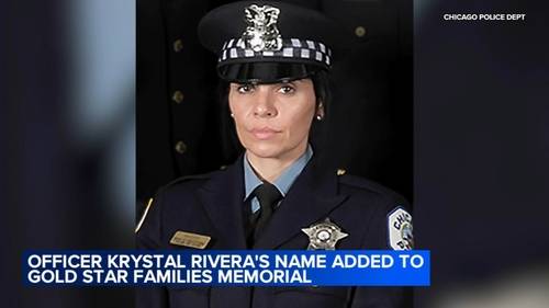 Fallen Chicago Police Department Officer Krystal Rivera to be enshrined on Gold Star Families Memorial wall