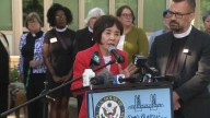 Doris Matsui reacts after accessing Sacramento facility ICE is using