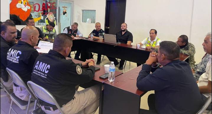 Se reúne Mesa de Seguridad en Cananea para dar seguimiento a estrategias