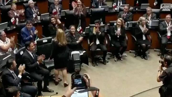 Toma protesta el nuevo Poder Judicial; Senado recibe a los nuevos ministros