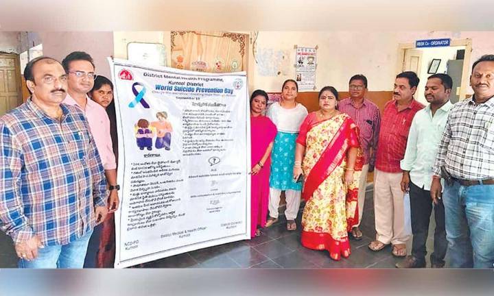 Awareness programme held on World Suicide Prevention Day