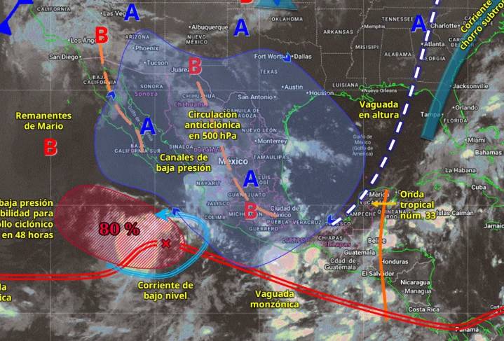 Clima en Guadalajara hoy: ¡No guardes el paraguas! Prevén lluvias para esta noche