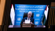 Mahmud Abás, presidente de la Autoridad Palestina: "No vamos a irnos de nuestra tierra"