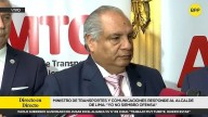 Titular del MTC confirma participación en reunión convocada por López Aliaga: "Vamos a ser responsables con las propuestas"