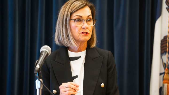 Gov. Kim Reynolds derides posts celebrating Charlie Kirk's slaying