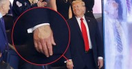 Donald Trump, 79, Cakes Hand in Makeup for Yankees Game