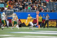 Bisons trample Golden Bears in blowout victory