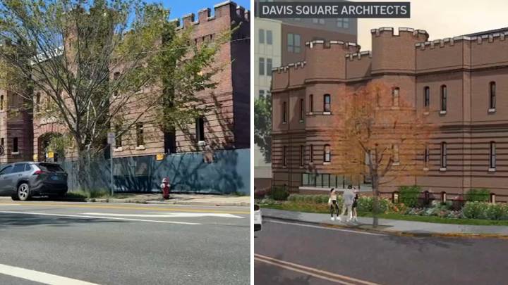 Affordable housing project converts Newton, MA armory into homes