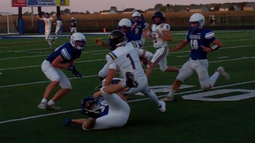 Video: Dundee football plays home opener