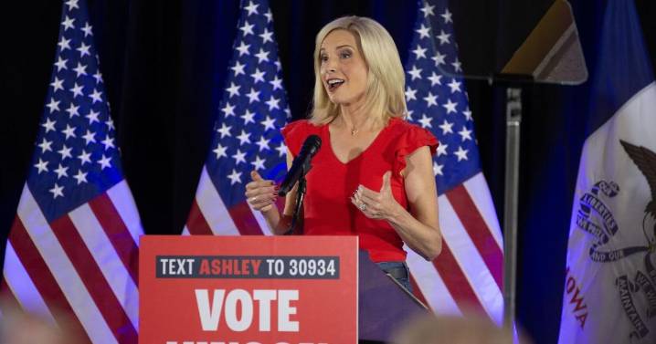Ashley Hinson launches her Senate bid in Cedar Rapids, promises to be Trump's 'top ally'