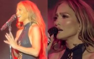 ¡Video de terror! Jennifer Lopez fue víctima de un insólito ataque en medio de un show
