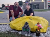 It's Not a Boulder, It's a Rock; Springfield Rock Menace attracting visitors