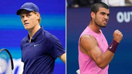 No. 1 Jannik Sinner faces No. 2 Carlos Alcaraz in the US Open final