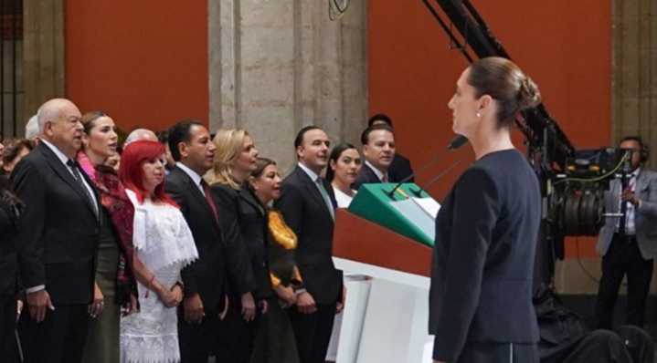 Asiste Maru Campos al primer informe de Gobierno de la presidenta Claudia Sheinbaum