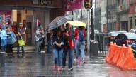 Activan Alerta Amarilla por lluvias fuertes en todas las alcaldías de CDMX