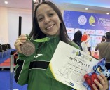 Obtiene Valeria Monarrez bronce en mundial de wu shu en Brasil