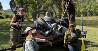 A year after Helene, a group of raft guides embarks on a river clean