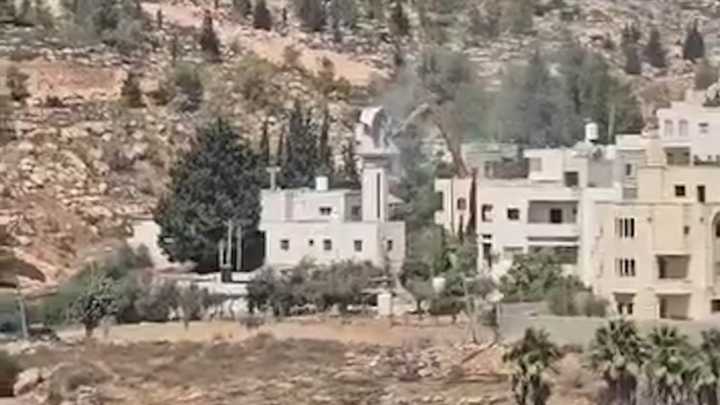 Israeli forces destroy minaret of mosque in town near Hebron