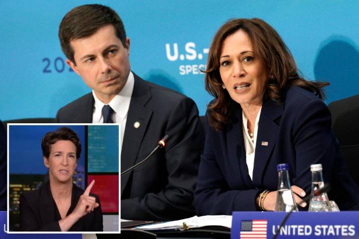 MSNBC's Rachel Maddow confronts Kamala Harris for sidelining Pete Buttigieg 'because he was gay'