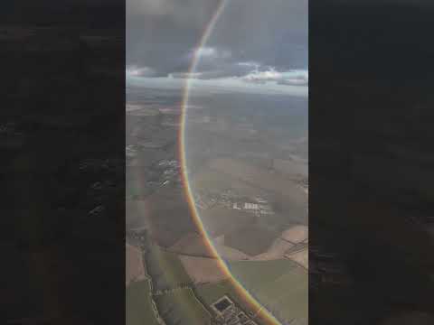 Skydivers Left SHOCKED After Seeing Rainbow Like Never Before #shorts